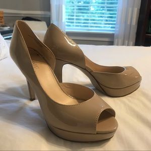 Nine West Taupe Pumps
